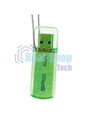 Флешка USB Silicon Power R/W 32Gb Helios 101 SP032Gb,UF2101V1N USB 2.0 зеленый