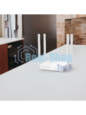 Роутер беспроводной TP-Link Archer C24 AC750 10/100BASE-TX белый