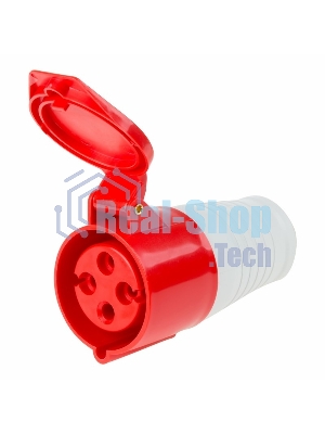 Розетка Rexant 224 переносная 3Р+РЕ 32А 380 В IP44