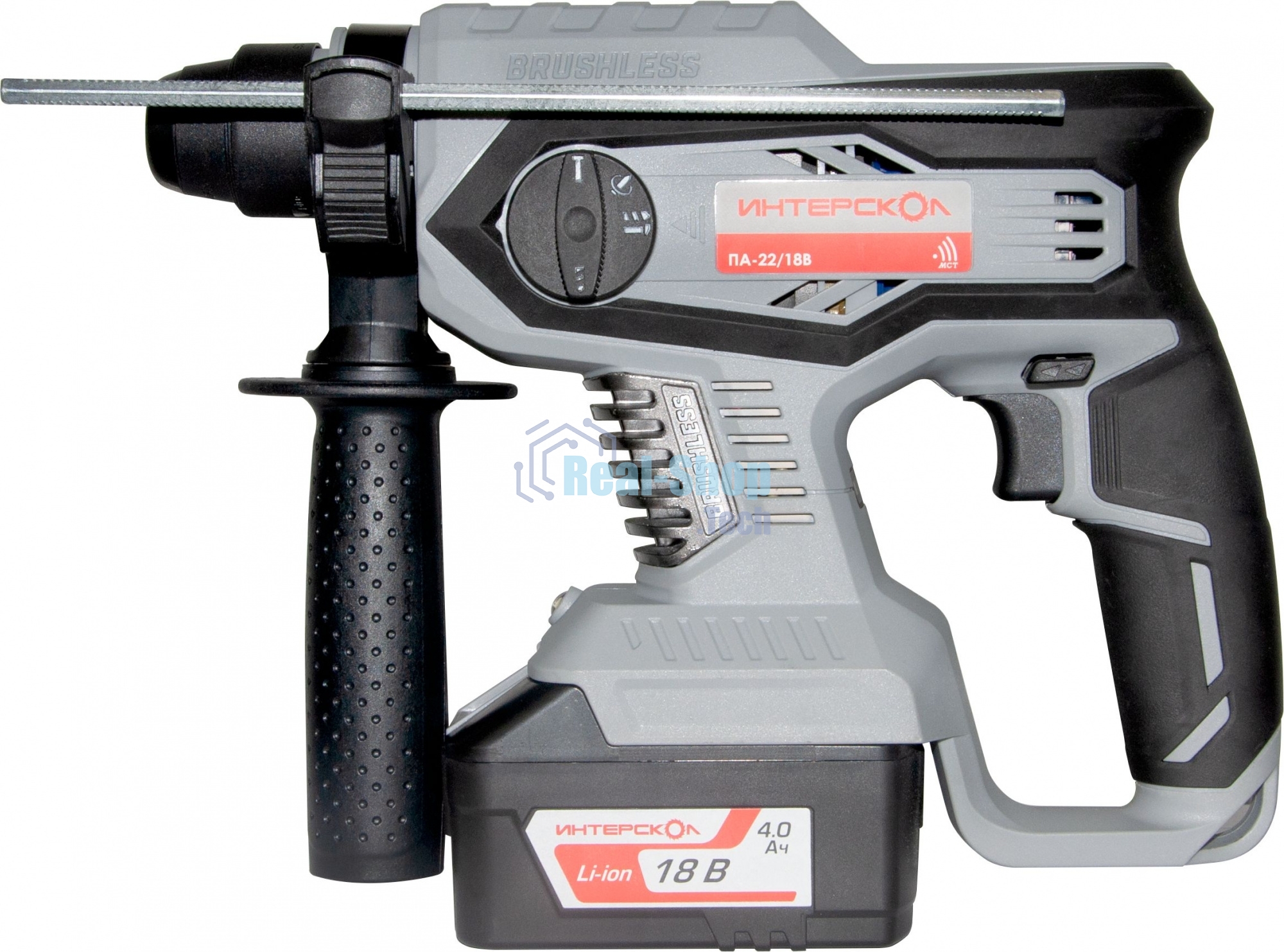 Перфоратор Интерскол ПА-24/18В патрон:SDS-plus аккум. (кейс в комплекте)