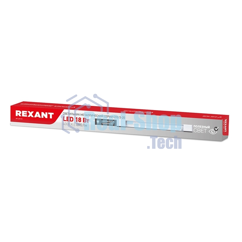 Светильник общего назначения призма Rexant СПО5-20 18Вт 200В-240В IP20 1890Лм 4000K нейтральный свет