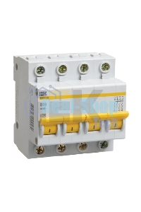 Выключатель автоматический модульный 4п C 25А 4.5кА ВА47-29 ИЭК MVA20-4-025-C