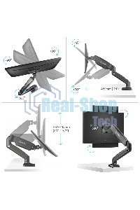 Кронштейн (держатель) ONKRON G80 для монитора 13