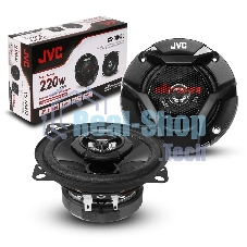 Колонки автомобильные JVC CS-DR420 220Вт 88дБ 4Ом 10см (4дюйм) (ком.:2кол.) коаксиальные двухполосные