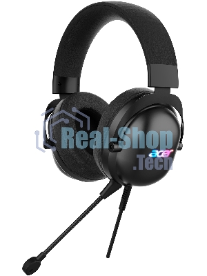 Гарнитура проводная с микрофоном Acer AHW122 черный 2.1м мониторные USB оголовье (ZL.HDSCC.01U)