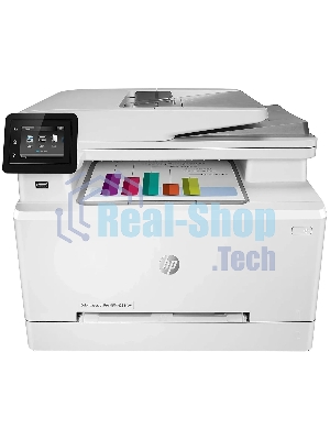 МФУ лазерное HP Color LaserJet Pro M283fdw (7KW75A), A4, цветной, печ. до 21 стр/мин., скан. до 26 стр/мин. (ч/б) 22 стр/мин. (цвет), 600 x 600 dpi (печать) 300x300dpi (скан), USB, RJ-45, Wi-Fi, Air Print, Mopria