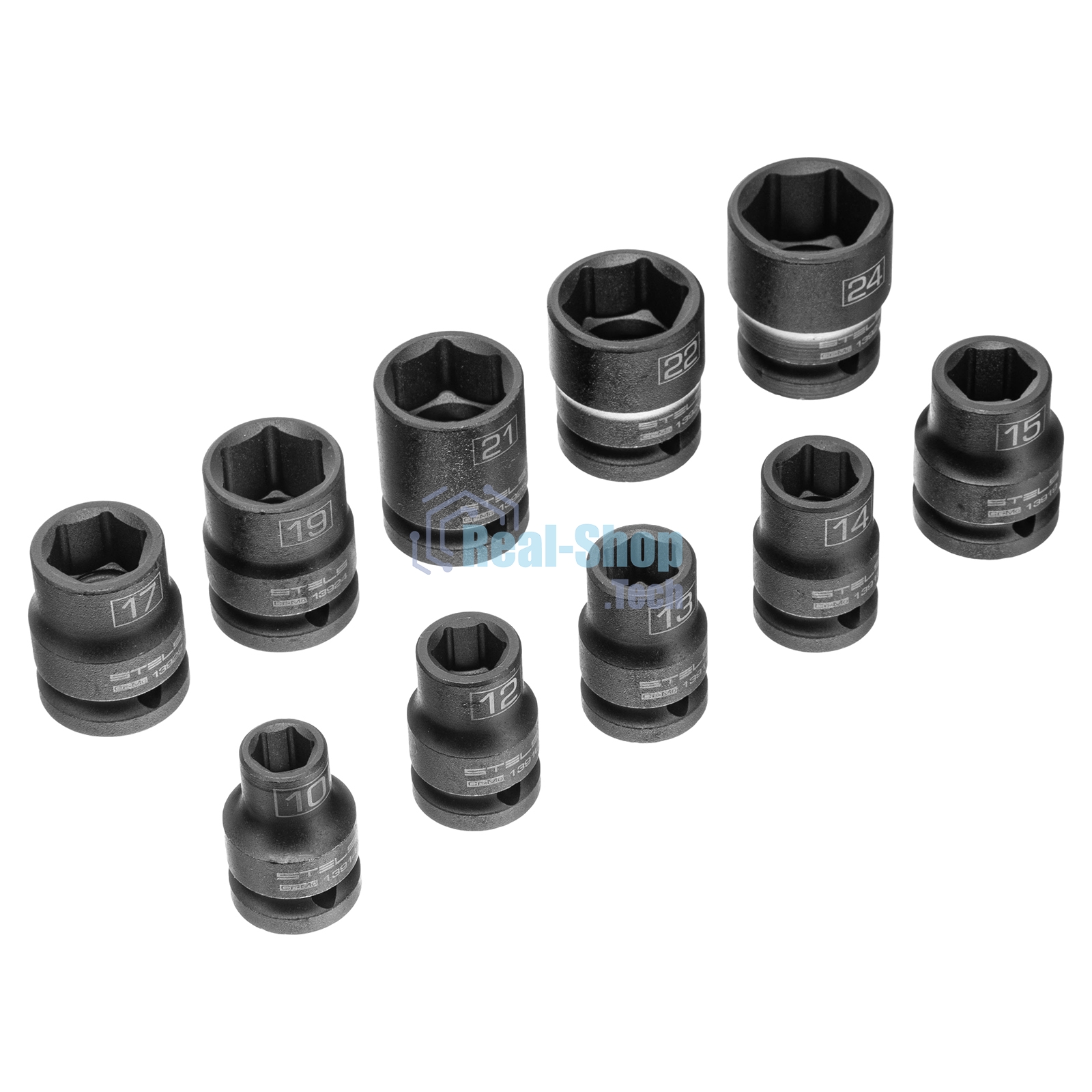 Набор шестигранных ударных торцевых головок 1/2