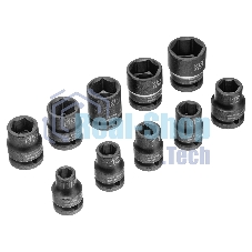 Набор шестигранных ударных торцевых головок 1/2