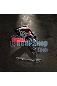 Набор ключей комбинированных Matrix, трещоточных шарнирных 6шт