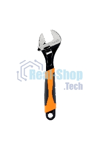 Ключ разводной Sparta 250 мм, двухкомпонентная рукоятка