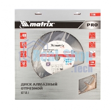 Диск алмазный Matrix ф400 х 25,4 мм, 