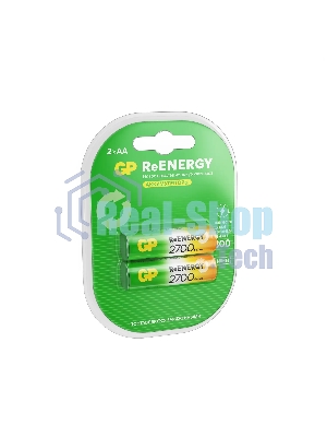 Аккумулятор GP 270AAHCRGY-2CRCB2 AA NiMH 2650mAh (2шт)
