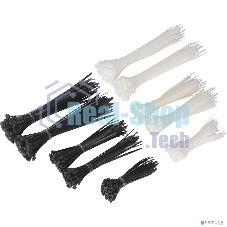 Стяжка (хомут) нейлоновая ExeGate CV66-300x4.8W (нейлон 6.6, 300x4.8 мм, неоткрывающаяся, halogen free, -40°C - +85°C, белая, 100 шт)