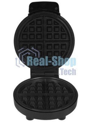 Вафельница BQ ST1009 черный/стальной, WAFFLE. 1000 Вт, приготовление 4 вафель одновременно, антипригарное покрытие панелей Non-Stick PRO, равномерный нагрев, теплоизолированная ручка, противоскользящие ножки, 2 индикатора работы: нагрева и питания, диапазон температур нагрева: 230 °С, материал корпуса: металл, бакелит, материал панелей : металл, размер рабочей поверхности: диаметр 190 мм, количество панелей: 2, вид панелей: венские вафли, длина шнура: 0.7 м, напряжение: 220-240 В, 50-60 Гц, защита от поражения электротоком: класс I