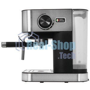 Кофеварка рожковая Centek CT-1164 серебристый, исп. кофе - молотый, 1.5 л, 1150 Вт, 15 бар