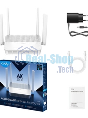 Роутер беспроводной Cudy WR300S N300 10/100BASE-TX