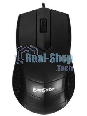 Мышь проводная ExeGate Professional Standard SH-9031 черный, 1000 dpi, USB, кнопки - 3