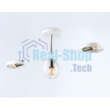 Светильник Ambrella light TR8228/3 WH/SB белый/бронза E27/3 max 40W 660*165*300