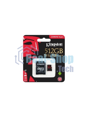 Флеш карта 512Gb uSD React 100/80 V30 A1