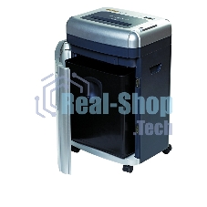 Шредер Office Kit S230 2x15 (секр.P-5)/фрагменты/17лист./35лтр./скрепки/скобы/пл.карты/CD