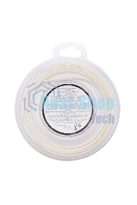 Трубка термоусаживаемая Rexant 10.0/5.0мм белый ролик 2.44м