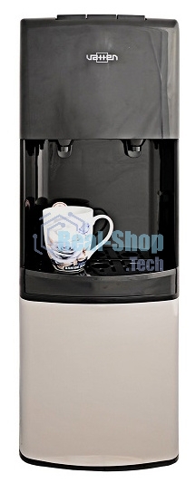 Кулер Vatten V42NF напольный черный/серебристый