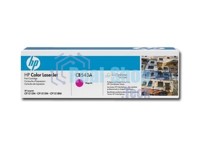 Картридж лазерный HP CB543A пурпурный LJ P1215/1515 (1400стр.)