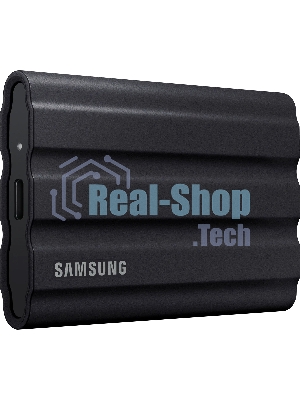 Внешний SSD Samsung T7 Shield, 1TB, USB 3.2 Gen 2 Type-C, R/W 1050/1000, черный