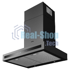 Вытяжка каминная Korting KHC 6877 N черный, 59.8 см, 850 куб. м/ч, 54 дБ