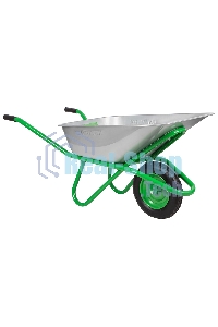 Тачка садово-строительная Сибртех, грузоподъемность 170 кг, обьем 90 л