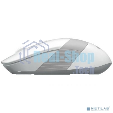 Мышь беспроводная A4Tech Fstyler FG10 белый/серый, 2000 dpi, радиоканал, USB, кнопки - 4