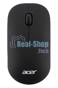 Мышь беспроводная Acer OMR130 черный, 1200 dpi, радиоканал, USB, кнопки - 3