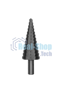 Сверло ступенчатое по металлу Сибртех 6-8-10-12-14-16-18-20-22-24-26-28-30 мм, 4241