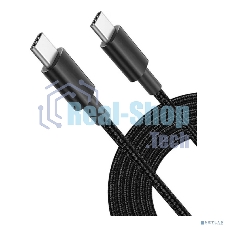 Кабель 5bites TC203-112B TYPE-C / CM-CM / 100W / 1.2M / BLACK