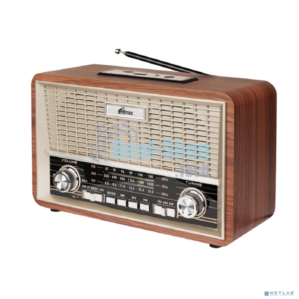 Радиоприемник Ritmix RPR-111 WOOD