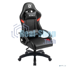 Кресло игровое Defender Sharm черный/крас, класс 2, PU