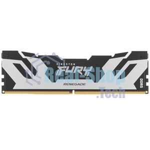Оперативная память Kingston Fury Renegade RGB, DDR5, 24GB (1x24 GB), 7200 MHz, CL38, радиатор, RGB, серебристый