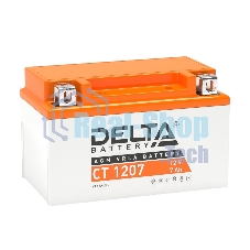 Стартерная акк. батарея Delta CT 1207 Стартерная акк. батарея Delta CT 1207