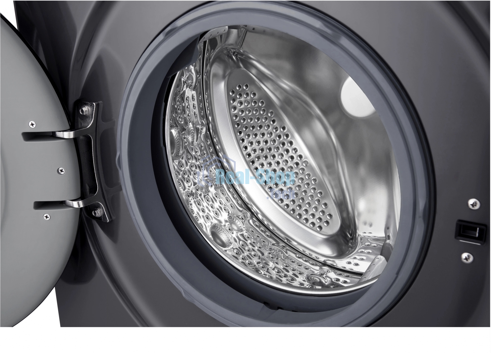 Стиральная машина LG F2Y1WS6J темно-серый, загрузка фронтальная 6,5 кг, 1200 об/мин., класс: A