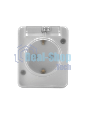 Розетка 1-м ОП AtlasDesign Profi54 16А IP54 250В с заземл. защ. шторки белый SchE ATN540145