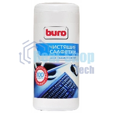 Салфетки Buro BU-Tsurface для поверхностей туба 100шт влажных