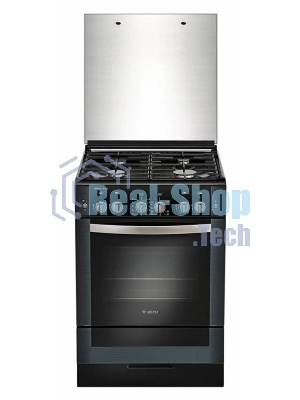 Плита газовая Gefest ПГ 6300-02 0046 черный, конфорок 4 шт, духовка 52 л, 60 см x 85 см x 60 см