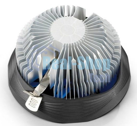 Кулер для процессора DEEPCOOL GAMMA ARCHER синий, 120 мм, алюминий, 1600 об/мин, 26.1 дБ, 3 pin, 95 Вт, 65.5 мм