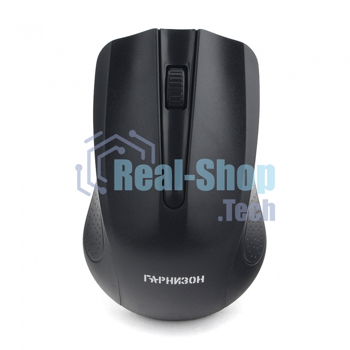 Мышь беспроводная Гарнизон GMW-430 черный, 1200 dpi, радиоканал, USB, кнопки - 3