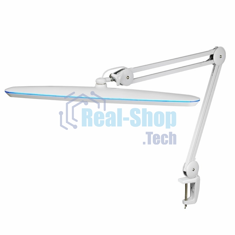 Лампа настольная бестеневая Rexant, струбцина, 