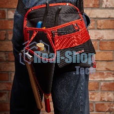 Сумка монтажника поясная с 3 отделениями Rexant RE-3