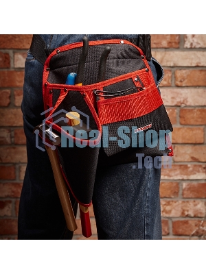 Сумка монтажника поясная с 3 отделениями Rexant RE-3