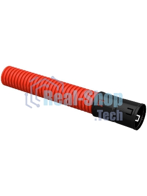 Труба гофрированная двустенная ПНД d50 мм красн. (уп. 50 м) ИЭК CTG12-050-K04-050-R/CTG12-050-K04-050