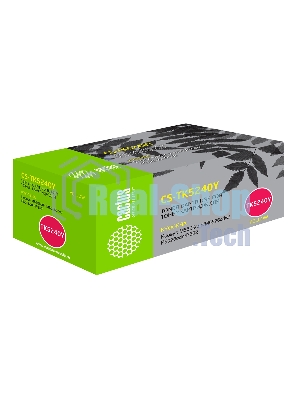Картридж лазерный Cactus CS-TK5240Y желтый (3000 стр.) для Kyocera Ecosys M5526cdn/M5526cdw/P5026cdn/P5026cdw