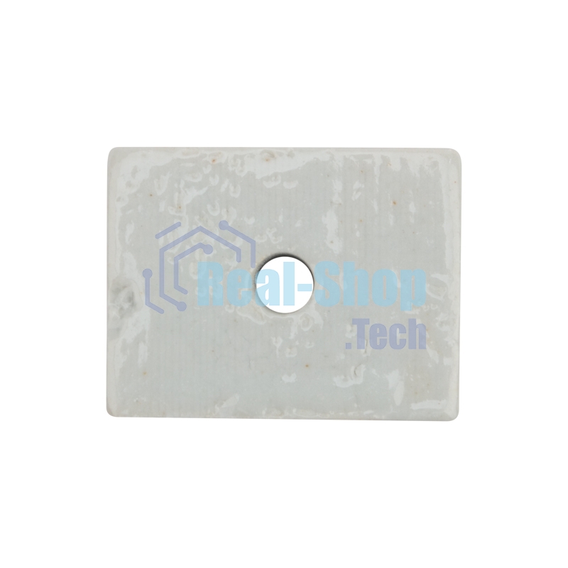 Клемма керамическая винтовая Rexant 16 мм² 2 пары контактов с крепежным отверстием (50 шт./уп.)